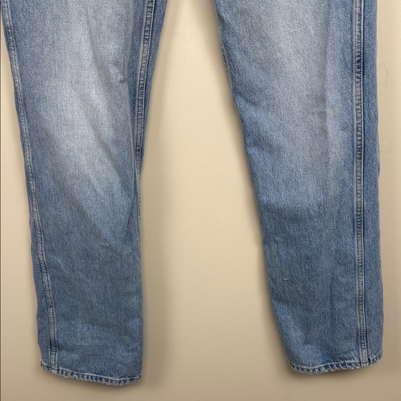 Re/Done 90s high waist loose jeans in worn blue 26 - Picture 4 of 15